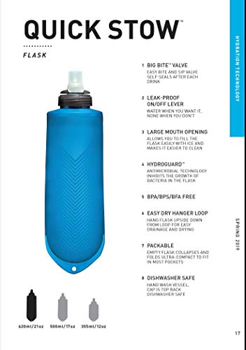 CAMELBAK Quick Stow Flask Bite Valve Accessory - 001 Black/Grey, N