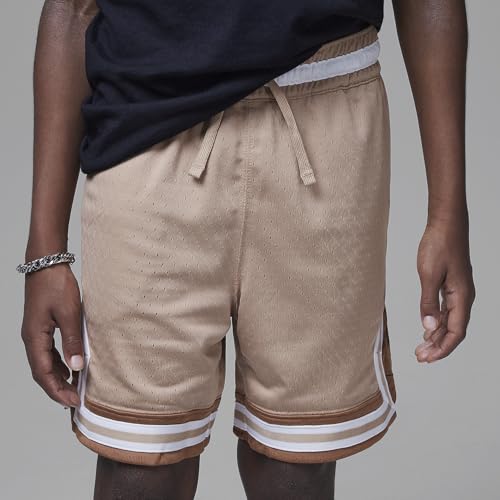 Jordan Sport Big Kids' Dri-FIT Diamond Shorts (Hemp, 95D313-X0L) Size Medium2