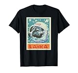 Soviet Union USSR T Astronaut Laika Dog Propaganda Tシャツ
