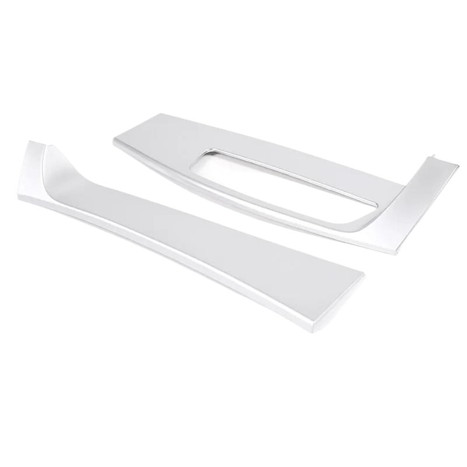for Mercedes for Benz S Class W221 2008 2009 2010 2011 2012 ABS Car Center Console Dashboard Under Surface Decoration Panel Stickers HGMGFYCX(Silver)