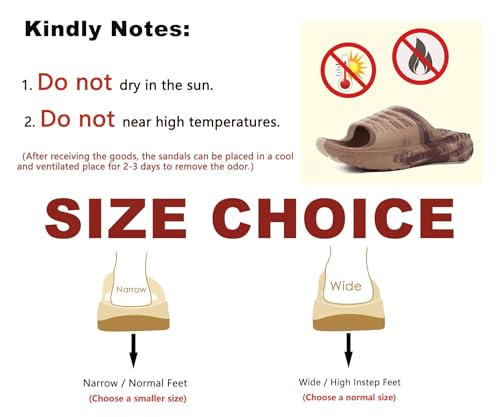 Image of KuaiLu Mens Recovery Sandals Orthotic Arch Support Open Toe Sport Slides Thick Cushion Orthopedic Plantar Fasciitis Slip On Wide Width Summer Pool Beach Waterproof