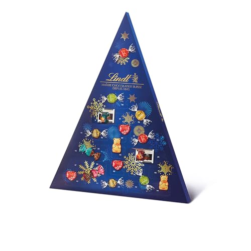 Calendario Avvento con praline assortite di cioccolato