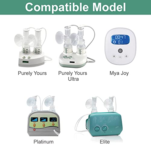 Válvula para extractor de leche compatible Ameda MYA Joy 2 unidades miniatura 2