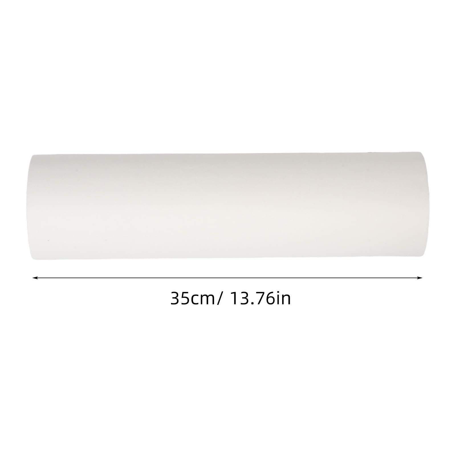 GALPADA Rollo con Material Engrosado de Papel de Arroz Xuan Semimaduro 35 Cm X 50 M para Caligrafía y Pintura o Exposiciones