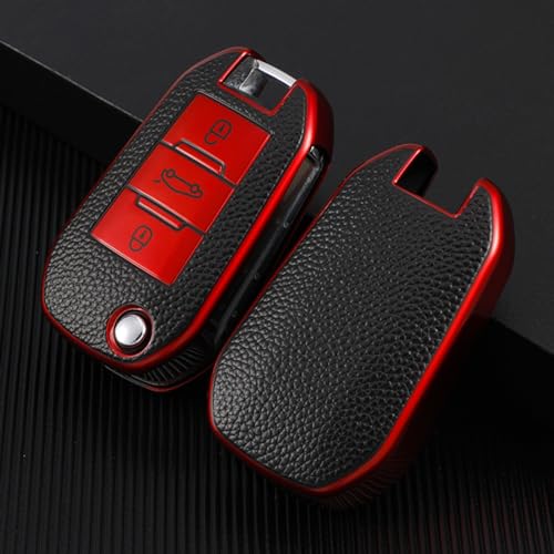 Carcasa para llave Citroen C3 de TPU flexible con acabado elegante 2