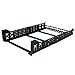 Price comparison product image StarTech.com 3U Universal Server Rack Rails - TAA Compliant Fixed Mounting Rails - 19" Adjustable Depth Rack Mount Rails (UNIRAILS3U)