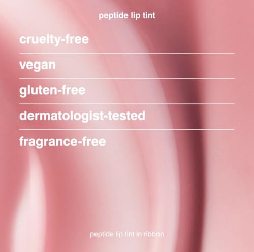 Image of Rhode Peptide Lip Tint, Sheer Color and Hydrating Finish, 3 fl oz, 10ml (Ribbon)