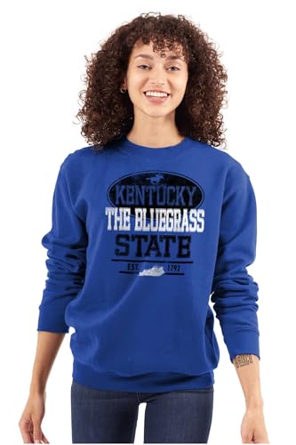 Brisco Brands Kentucky KY Bluegrass Logo Souvenir Sweatshirt for Men or Women3