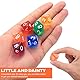 72 Stück Polyedrische Würfelset, D10 Würfel 10 Seiten Spielwürfel, Acrylic Dice Set für D&D/RPG/MTG Tischspiele Brettspiele Board Card Table Games, für DND Würfel Set, mit 1 Aufbewahrungstasche