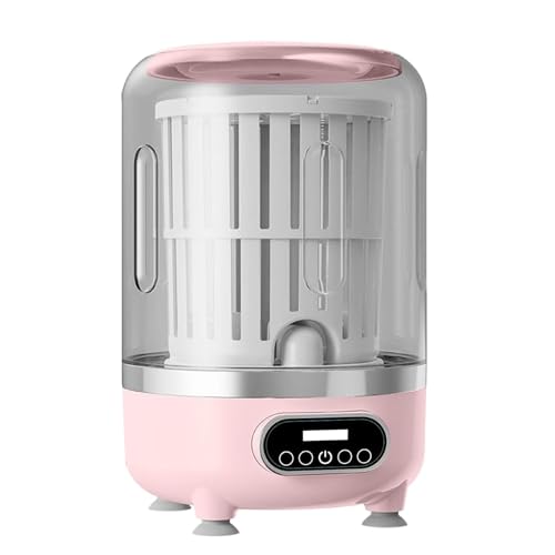 Mini lavadora portátil con secadora giratoria, lavadora de viaje de 3000 mAh, 3 modos de lavado para calcetines, ropa interior y camisetas