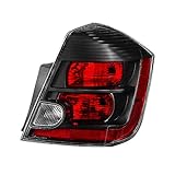 Carpart4u for Nissan Sentra 2.5L SE-R and Spec-V 2007-2009 OEM Style rear brake tail lights lamps