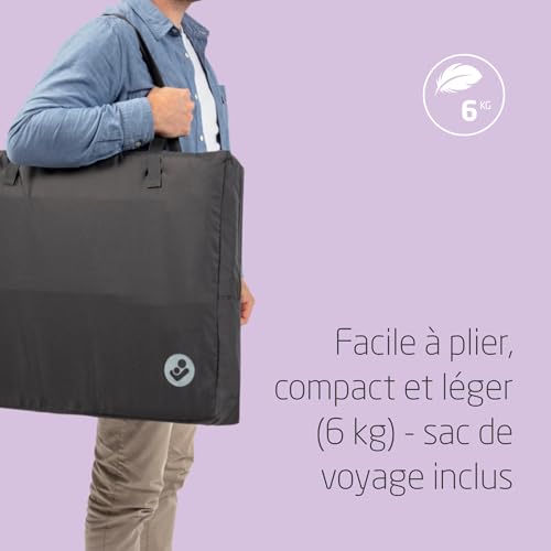 Lit parapluie bébé avec matelas Maxi-Cosi Iris2 0-3 ans réglable