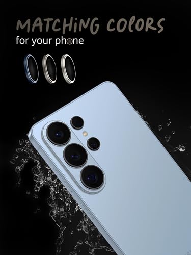 Image of Lensarmor Compatible with Galaxy S26 Ultra Sky Blue Camera Lens Protector (2 Pack) - Premium 9H Tempered Glass, Military-Grade Protection, Ultra-Clear Transparency & Case-Friendly Design