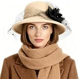 Design romantique et rétro: Visière canotier - Élégance à la française - Autant pour un usage quotidien qu'en voyage.