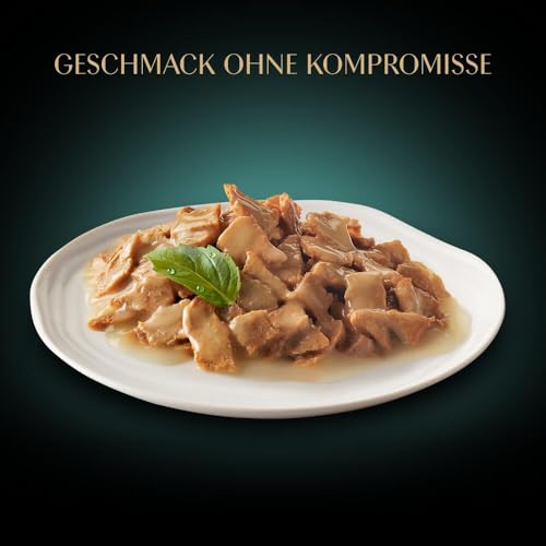 Sheba Portionsbeutel Katzennassfutter Multipack Fresh Cuisine Taste of Rome mit Truthahn und Huhn, 6x6x50g - Feines Katzenfutter aus Truthahn und Huhn 6