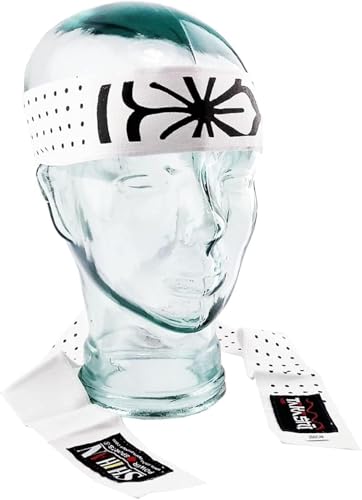 SHIHAN POWER SPORTS MR MIYAGI OKINAWAN FLOWER 200cmx5cm Hachimaki Japanese Headband - Fancy Dress Party Halloween Film Movie Karate Kid