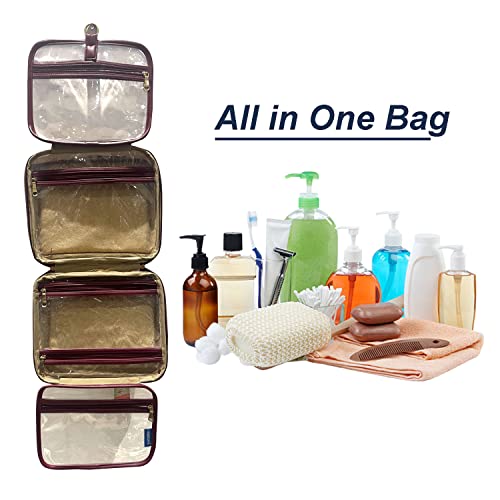 Image of Handcuffs Toiletry Bag Women Korean Style Travel Makeup Cosmetic Organizer Big Size More Space Professional Toiletry Bag Foldable