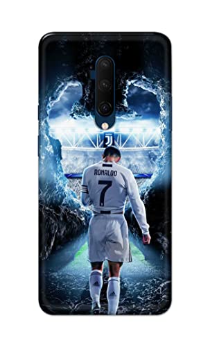 Image of Printed Hard Back Cover Case for OnePlus 7T Pro | OnePlus 7 Pro Back Cover (Footbal Legend) -702