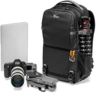 Lowepro Fastpack BP 250 AW III Mirrorless DSLR Camera Backpack - QuickDoor Access and 13 Inch Laptop Compartment DSLR accessories- Camera Bag Backpack for Mirrorless or DSLR - 300D Ripstop - Black