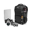 Lowepro Fastpack BP 250 AW III Mirrorless DSLR Camera Backpack - QuickDoor Access and 13 Inch Laptop Compartment DSLR Accessories- 300D Ripstop - Black, LP37333-PWW