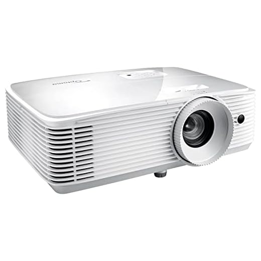 Optoma HD39HDR High Brightness HDR Home Theater Projector | 120Hz Refresh Rate | 4000 lumens | Fast 8.4ms Response time with 120Hz | Easy Setup with 1.3X Zoom | 4K Input | Quiet Operation 26dB