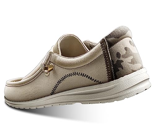 Zapatos sin cordones KEMISANT para hombre y mujer, náuticos ligeros con ajuste elástico