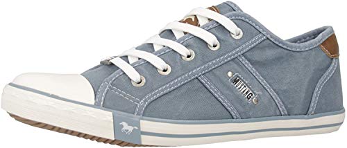 Mustang 1099-302-800, Baskets basses pour femmes, bleu (Dunkelblau 800), 5 UK (38 EU)