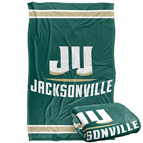 Jacksonville University, 36"x58" Primary Logo, Silky Touch Super Soft Throw
