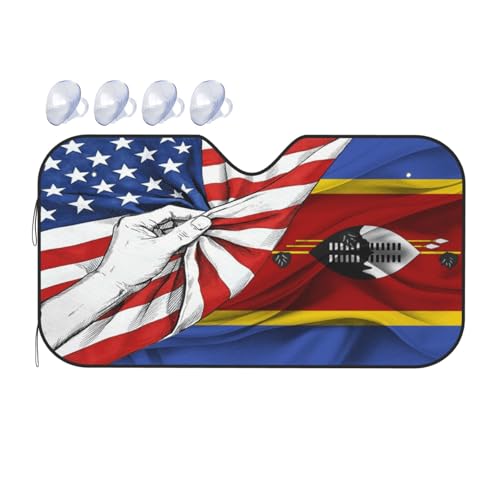 Couverture pare-brise avant Swaziland pour camping-car et MPV protection UV M
