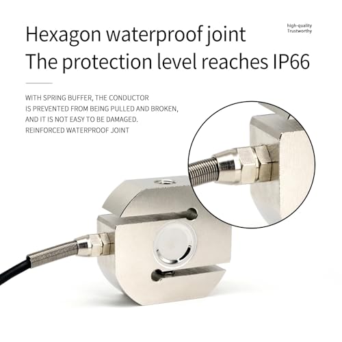 Celda de carga tipo S sensor de presion 30 kg modulo de pesaje HX711 convertidor AD bascula 3