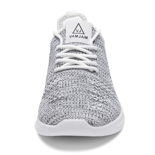 Image of VAMJAM Men's Running Shoes Ultra Lightweight Breathable Walking Shoes Non Slip Athletic Fashion Sneakers Mesh Workout Casual Sports Shoes