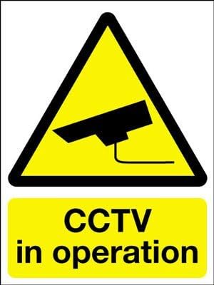 Warning Sign - CCTV In Operation by Perfect Safety Signs
