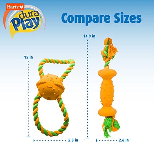 Hartz 3270015387 Duraplay Tug Of Fun Dumbbell Dog Toy thumb #1