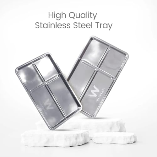 Image of Waldent Stainless Steel Instrument Tray - 0.50mm (304 Grade) | Autoclavable Surgical /Dental Tool Tray