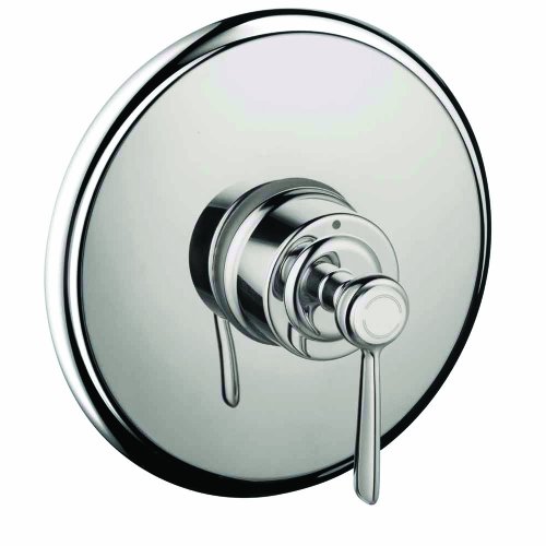 Crazy Clearance AXOR Montreux Classic Timeless Easy Control 1-Handle 7-inch Wide Pressure Balance Shower Valve Trim in Chrome, 16508001