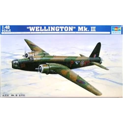 Wellington MK. III Trumpeter 02823 kit sans défaut d'ajustement pour modélistes