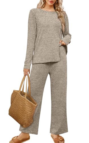 WIHOLL Lounge Sets for Women Two Piece Outfits...