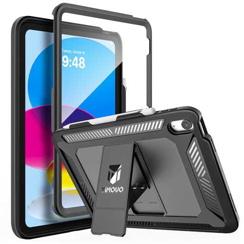 TiMOVO Funda para iPad A16 11ª Generación 11"/10ª Gen 10,9", Negro
