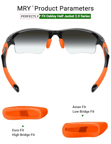 Image of Mryok Replacement Earsocks Nosepieces Kits for Oakley Half Jacket 2.0 /2.0 XL