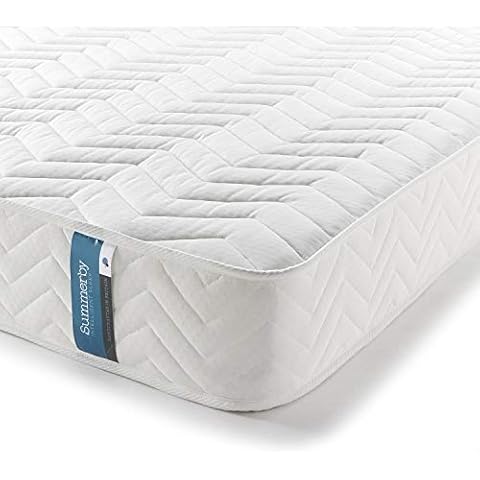 Summerby Sleep' Coil Spring and Memory Foam Hybrid Mattress | Single: 90cm x 190cm Cover