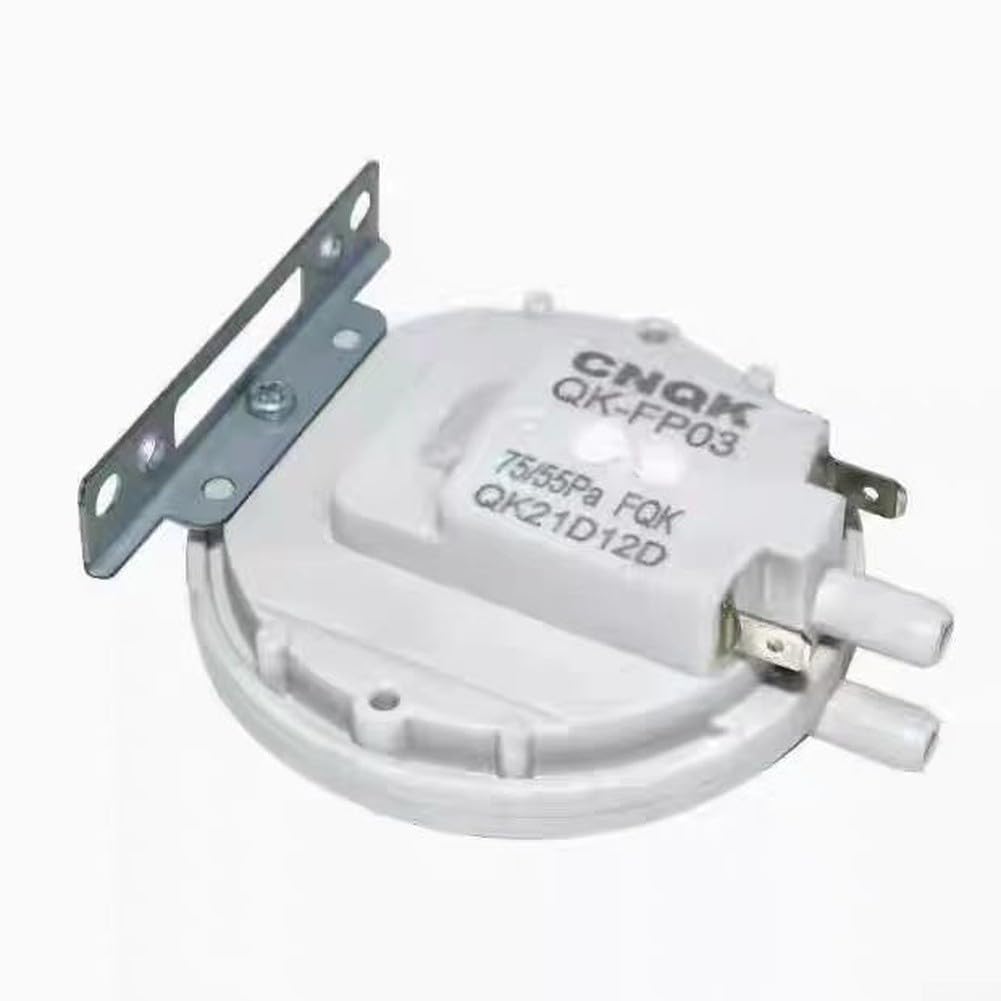 Válvula de Control de Presión Circular 2 Terminales para Calentador de Agua a Gas - para Interruptor Diferencial Seguro Kit Reemplazo para fácil Instalación Servicio para pesado