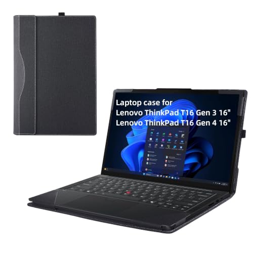 Funda para Laptop Lenovo ThinkPad T16 Gen 3/4 16 pulg PU Cuero miniatura 1