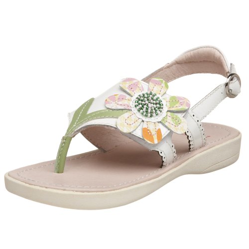 umi Toddler/Little Kid Lucy Sandal,White,29 EU (US Little Kid 11-11.5 M)
