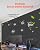 VEVOR 18 Pack Acoustic Panels with Self Adhesive, 11.8 x 11.8 x 0.4 inch Sound Proof Foam Panels, Polyester Fiber Soundproof Wall Panels High Density, for Home, Studio, Office, Theater, Black