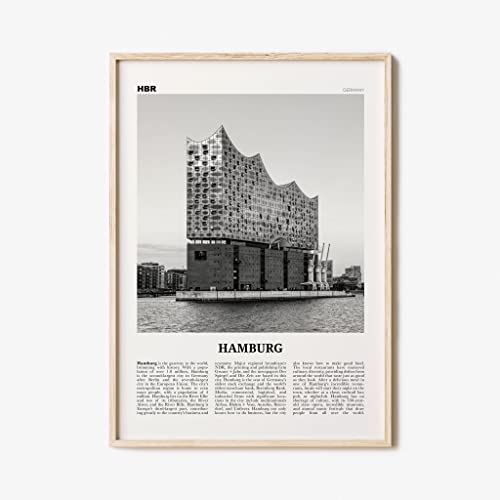 Hamburg Print Black And White Harbor, Hamburg Wall Art, Hamburg Poster, Hamburg Photo, Hamburg Decor, Germany, Deutschland, Elbphilharmonie #TOP8