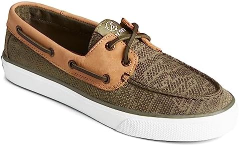 Sperry Women's Bahama 2.0 Seasonal Boat Shoe, Olive JAQ, 8 | Image 2