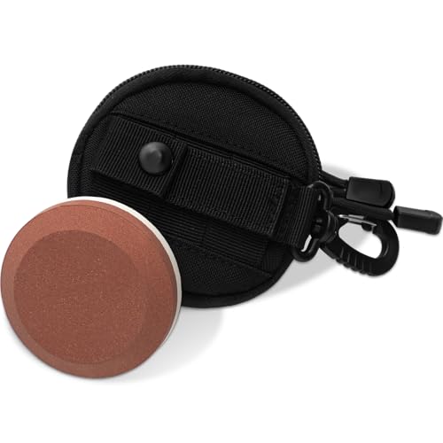 Lanties 2 Pcs Axe Sharpener Multipurpose Axe Hatchet Sharpening Stone Whetstone Blade and Tool