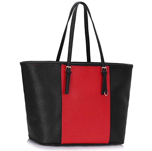 Womens Large Tote Casual Slouch Bag Ladies Everyday Handbag - KCMODE
