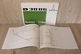  DEUTZ Ersatzteilliste Ersatzteilkatalog Traktor D 3006