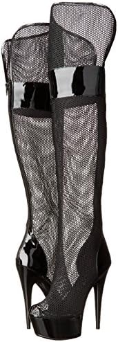 Ellie 609-Olivia Black Thigh High Boots for Women - Stylish 6